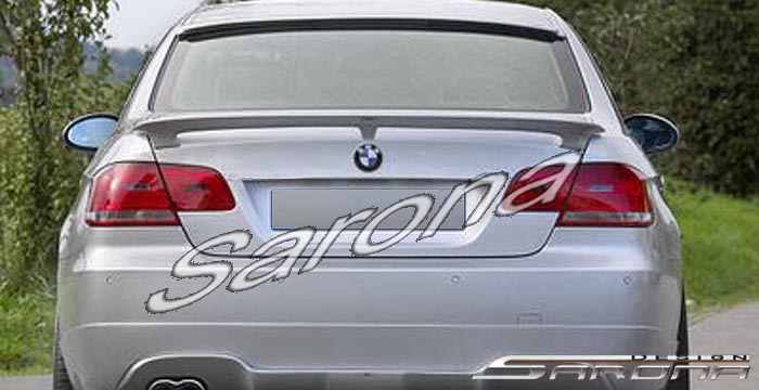 Custom BMW 3 Series Trunk Wing  Coupe (2007 - 2012) - $240.00 (Manufacturer Sarona, Part #BM-050-TW)